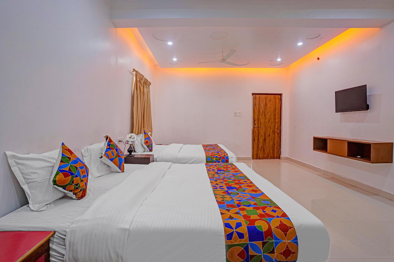 Bedroom 2, Fabhotel Ravai Beach - 500m From Calangute Beach, North Goa