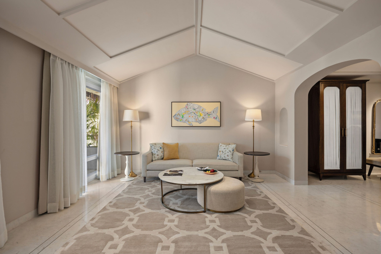 Living area 3, The Postcard on The Mandovi River, North Goa