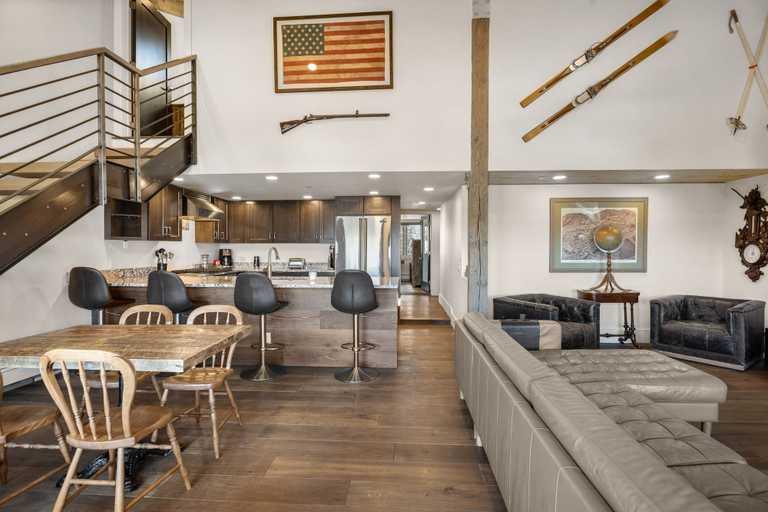 Living area 5, Central Aspen Condo Walk to Gondola & Ruby Park - LC5, Pitkin