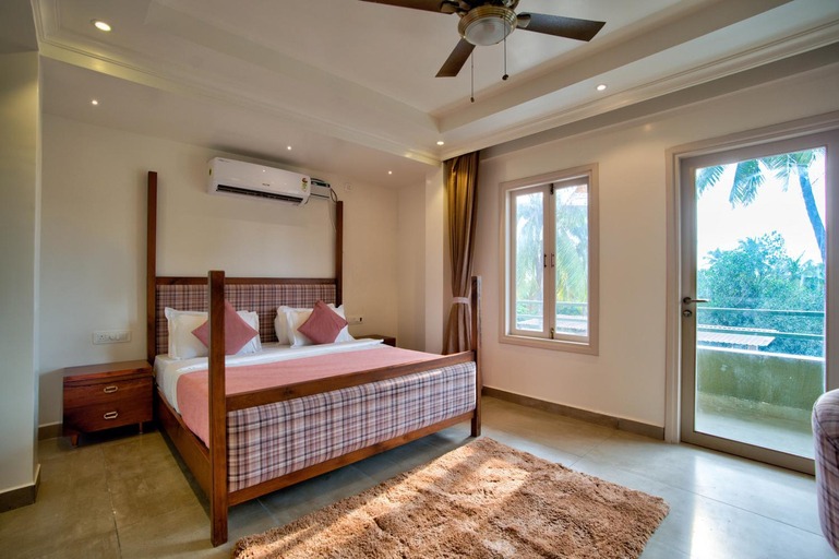 Bedroom 2, Baga Beach Walk by Om Sai Guest House, North Goa