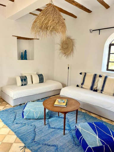 Living area, La Villa Sauvage, Essaouira