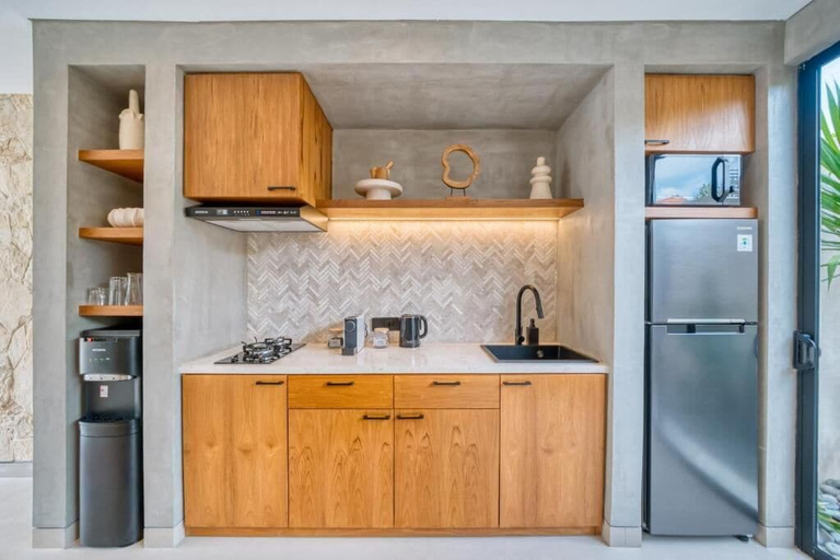Private kitchen 2, Arrecife 1BR Private Pool Villa Near Melasti Beach, Badung