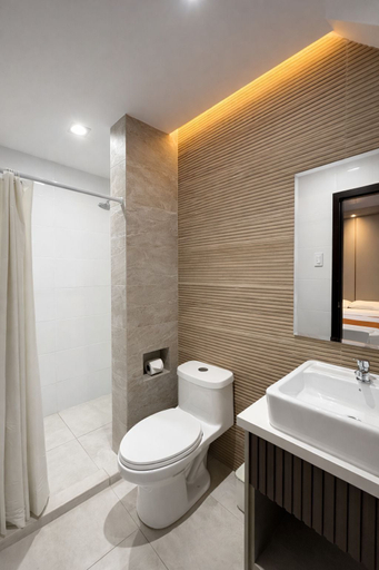 Bathroom, HOTEL MADRIGAL, Portoviejo