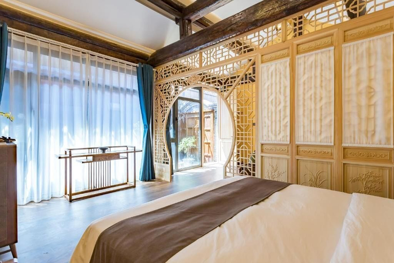 View from room 4, Templeside Courtyard Hotel, Beijing