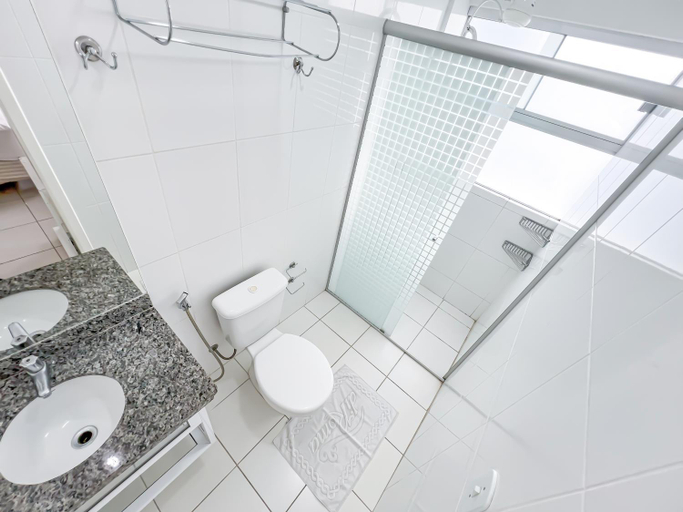 Bathroom, diRoma Lacqua II direto com o Grupo diRoma com acesso ao Acqua Park e Cafe da manha, Caldas Novas