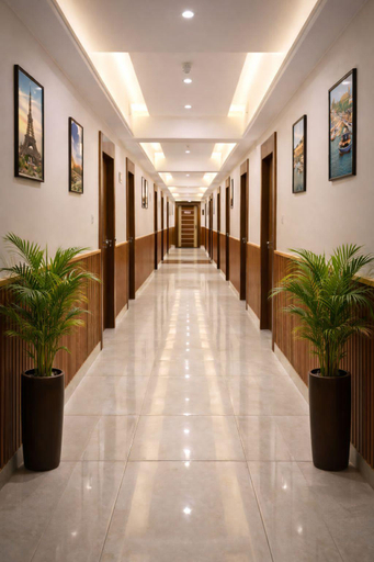 Public Area, Hotel Maple Delite, Lucknow