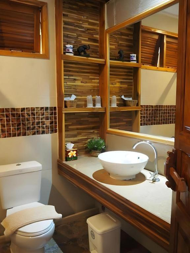 Bathroom 3, Oopkaew Resort, Pua