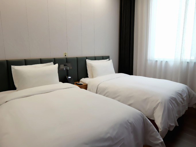 Bedroom 2, Hanting Hotel Tianjin Xiaozhan Troop Training Ground Milifang, Tianjin