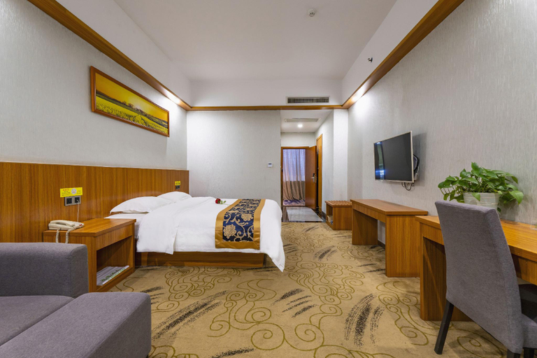 Bedroom 2, GreenTree Alliance Hotel Cenxi Guangnan Road, Wuzhou