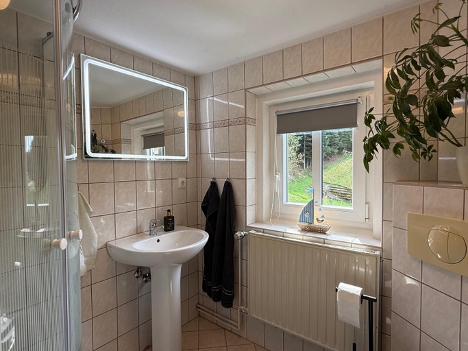 Bathroom 3, Naturhof Kluge, Sächsische Schweiz-Osterzgebirge