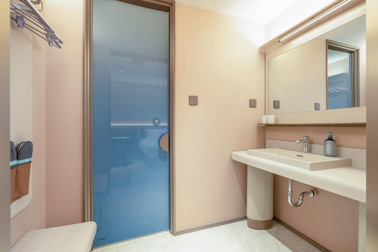Bathroom 3, Hanting Hotel Beijing University of Posts and Telecommunications Xizhimen, Beijing, Beijing