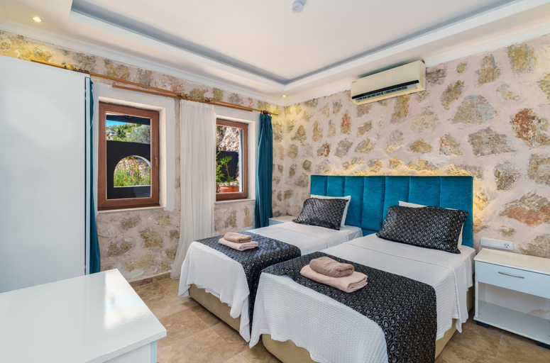 Bedroom 5, Villa Elvin in Slamlar K y, Kaş
