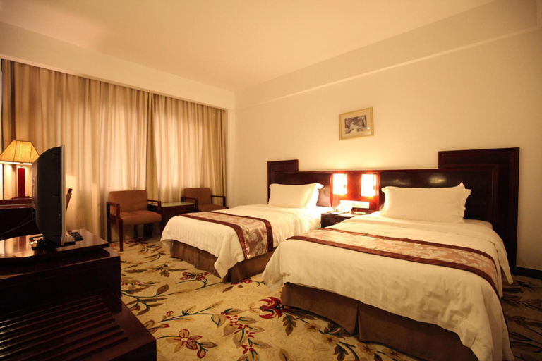 Bedroom, Hong Ye Hotel, Guangzhou