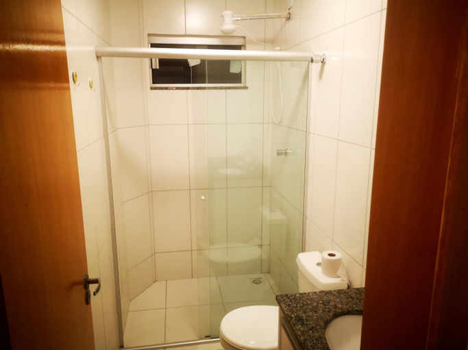 Bathroom 3, Unai ApartFlat Studio, Unaí