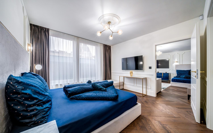 Bedroom 2, Heart of Budapest Luxury Apartment with Amazing View, Budapesti