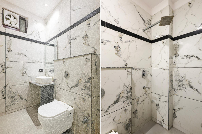 Bathroom 3, Townhouse Oak Ram Lala Mandir Kanpur Formerly Hotel Sun Rise, Kanpur Nagar