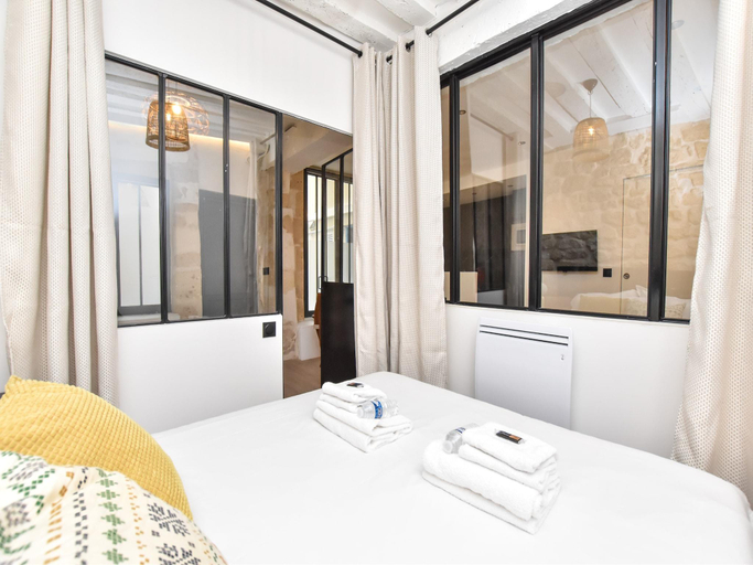 Bedroom 4, Cozy Apartment - 1br/4p - Sentier, Paris