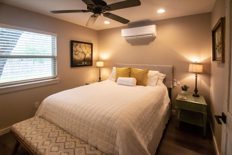 Bedroom 2, Treetop River Cabins on the Guadalupe River, Kerr