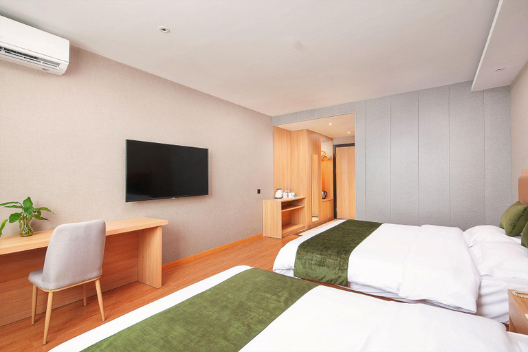 Bedroom 3, GreenTree Inn Shanghai Jiading Anting Motor City Express Hotel, Shanghai