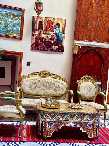 Reception 2, Riad hamad, Fès