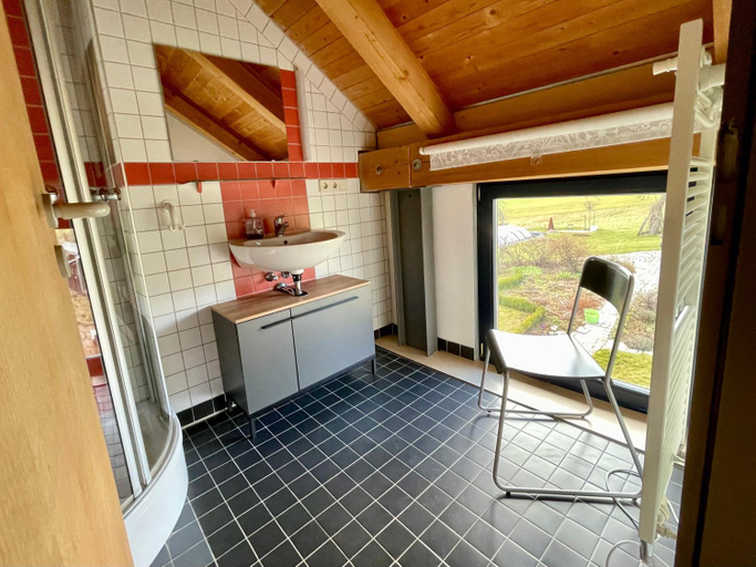 Bathroom 4, Alte Scheune Rietzschelhof mit Pool, Sächsische Schweiz-Osterzgebirge