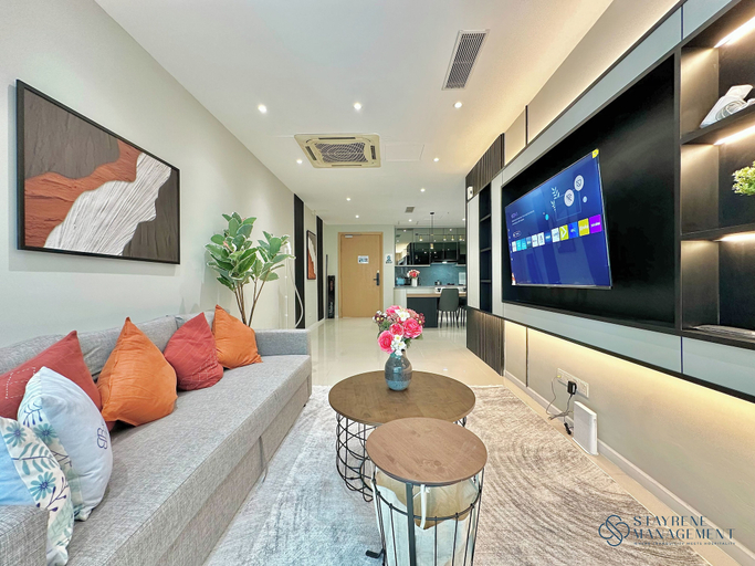 Living area 4, Suasana Residence Near CIQ Johor Bahru by Stayrene, Johor Bahru