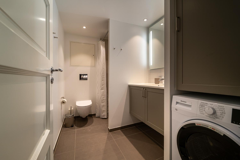 Bathroom 2, Hotel Lille Nyhavn, Skanderborg