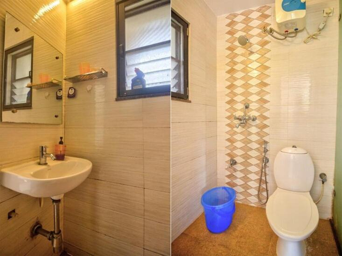 Bathroom 4, Sun and Sand Apartment Candolim Goa, North Goa