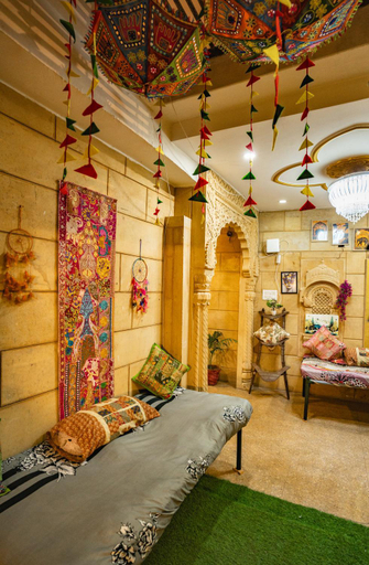 Public Area 3, HOTEL DARSH SAFARI - FORT VIEW, Jaisalmer