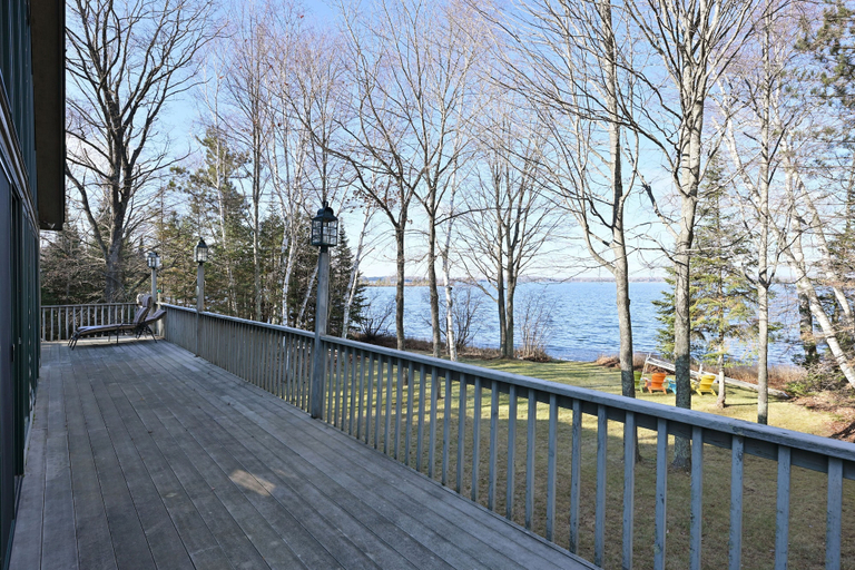 Terrace/patio 3, Loon Song On Lost Land Lake 4 Bedroom Home, Sawyer