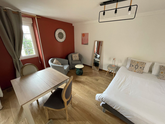 Bedroom 2, Hôtel Abat Jour, Loire-Atlantique