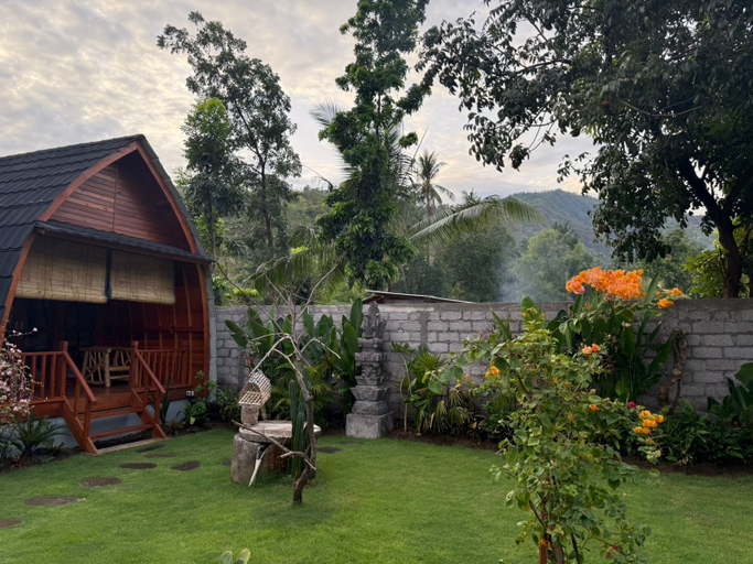 Terrace/patio, Qchen Cuan Cabin Amed, Karangasem