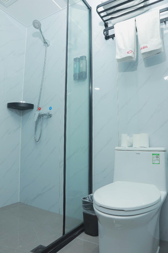 Bathroom 3, Shell Hotel Huaian University Town, Huai'an