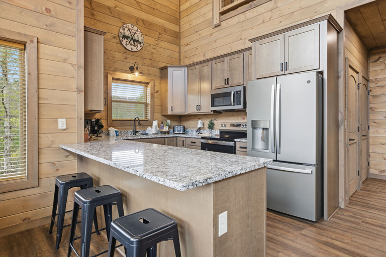 Private kitchen 3, Three Pines 2 Bedroom Home, Sevier