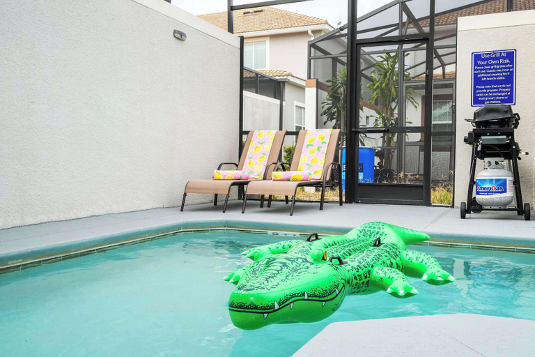 Private pool 5, Vibrant 5Br W/ Pool & Waterpark @Storey Lake 4811M, Osceola
