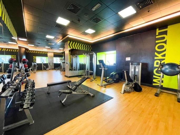 Fitness facility, Manzil - Spacious 1BR with Marina Views, Dubai