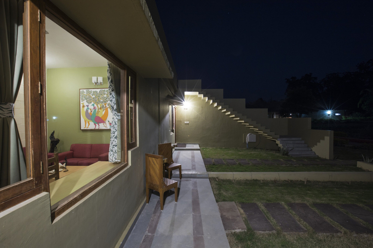Terrace/patio 3, PantherOn Lodge Bandhavgarh India, Umaria