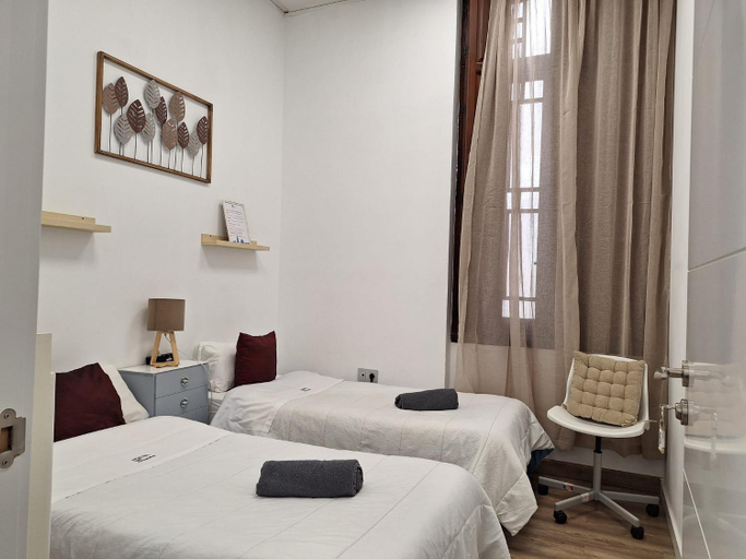 Bedroom, The Cathedral Hostel, Murcia
