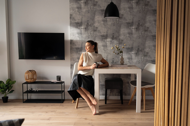 Living area 5, Rakowicka Suite & Parking by Downtown Apartments, Kraków City
