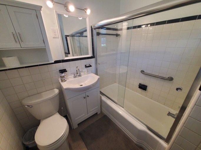Bathroom, Charming Beach Studio With Wifi & Beach Access 1 Bedroom Home, Saint Johns
