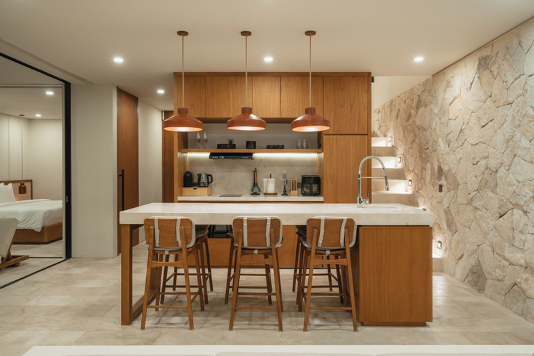 Private kitchen 5, Beyond Villas Seashell by Alfred in Bali, Badung