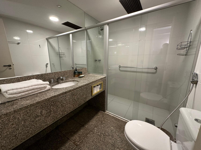 Bathroom 5, Kubitschek Plaza Hotel - Flat Particular ALM, Brasília