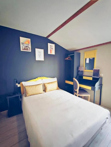 Bedroom 4, Hôtel Abat Jour, Loire-Atlantique