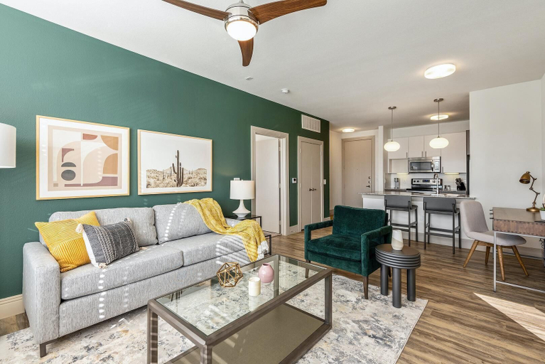 Interior 5, Landing Amazing 1bd, Clubhouse, Pool, Bexar