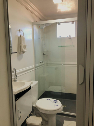 Bathroom 3, Pousada Casa Aratuca - 200mt da praia, São Francisco do Sul