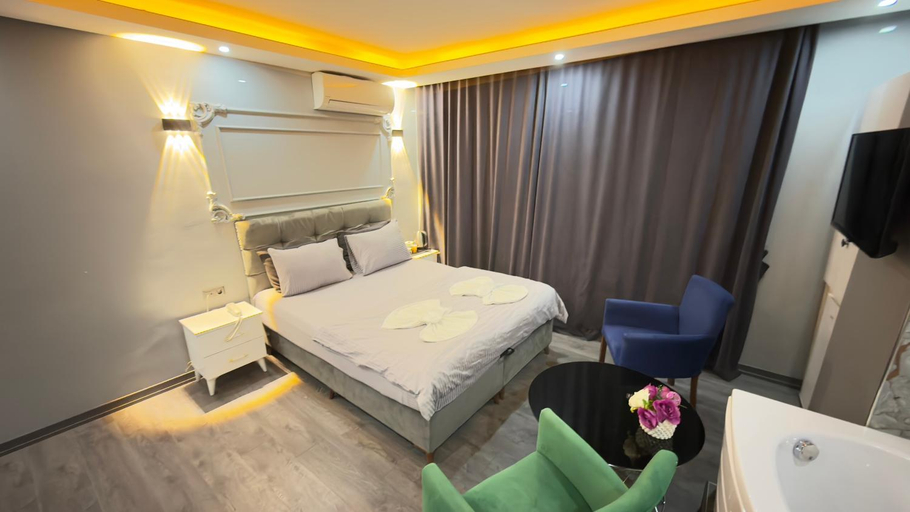 Bedroom, Cevas Suite Hotel, Küçükçekmece
