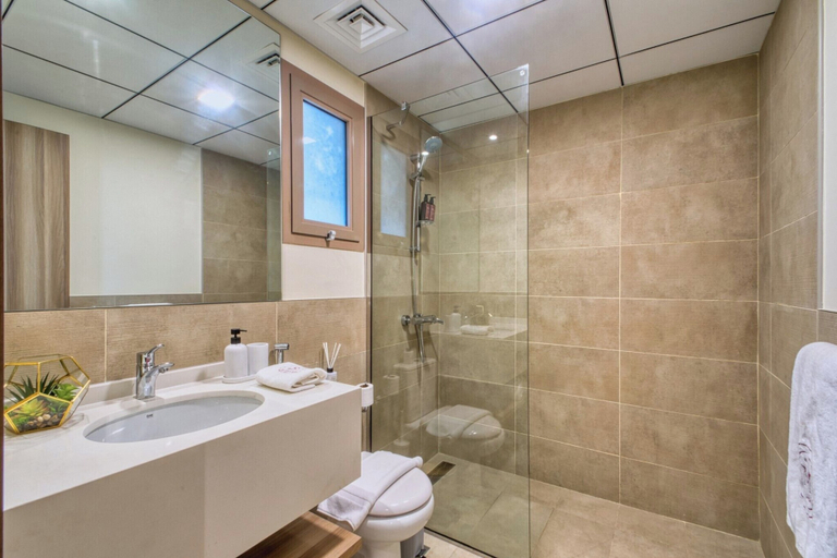 Bathroom 5, Manzil - Chic 2BR with Dubai Canal Views, Dubai