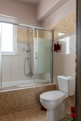 Bathroom 3, Kalypso Sea View Villa, South Aegean