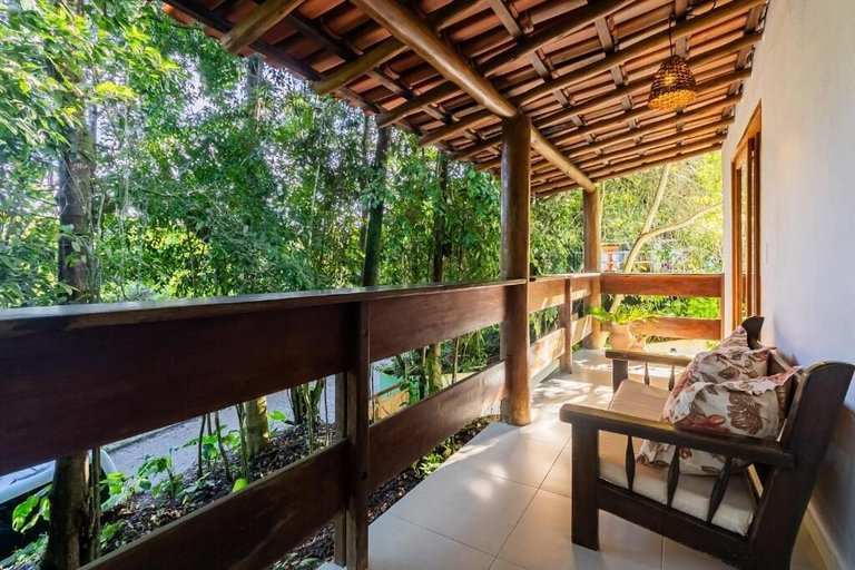 Terrace/patio, Pousada Caminho da Praia, Porto Seguro
