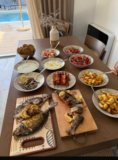 Food & Drinks, La Vita Villas, Epirus